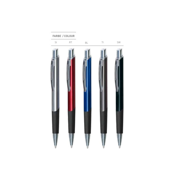 Penko - 4-Kant-Kugelschreiber OLAND aus Metall