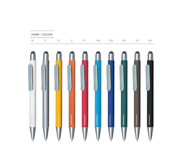 Penko - Kugelschreiber RAVA Soft & Touch aus Metall