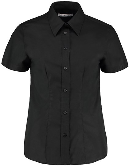 Kustom Kit - Women´s Tailored Fit Workwear Oxford Shirt Short Sleeve