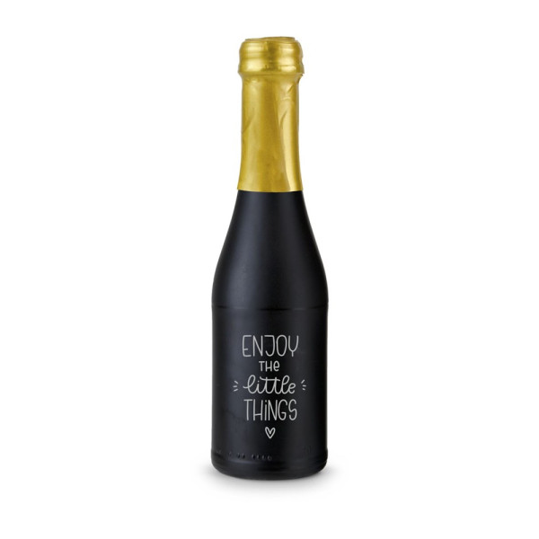 Promo Secco Piccolo – Flasche schwarz matt, 0,2 l