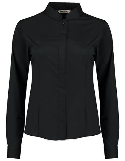 Bargear - Women´s Tailored Fit Shirt Mandarin Collar Long Sleeve