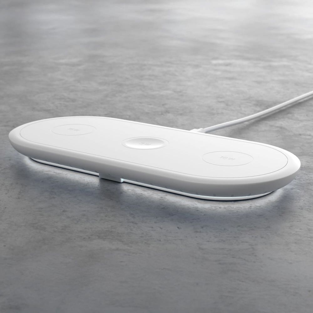 3-in-1 15 W Drahtloses Ladegerät für Handys, Apple Watch und AirPods.