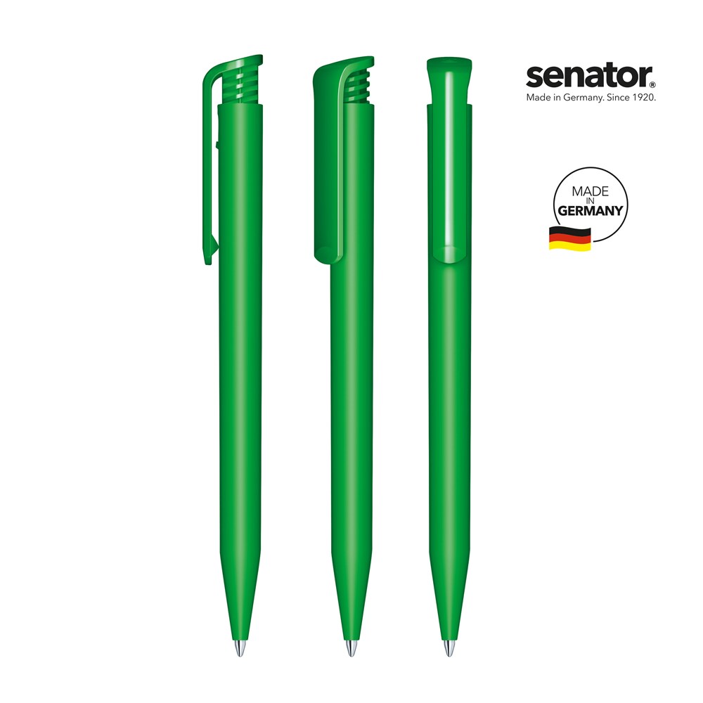 senator® Super Hit Matt  Druckkugelschreiber - grün 347