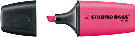 STABILO BOSS MINI Leuchtmarkierer, orange - pink