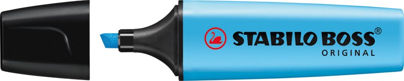 STABILO BOSS ORIGINAL Leuchtmarkierer, rot - blau