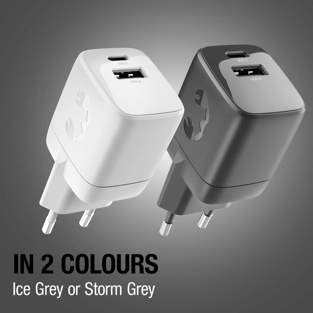 Fresh 'n Rebel 30W Schnellladegerät GaN USB-C &amp; USB-A