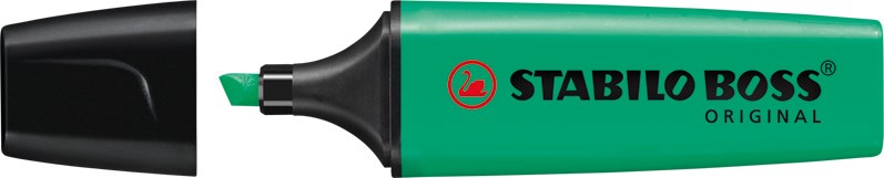STABILO BOSS ORIGINAL Leuchtmarkierer, rot - Türkis