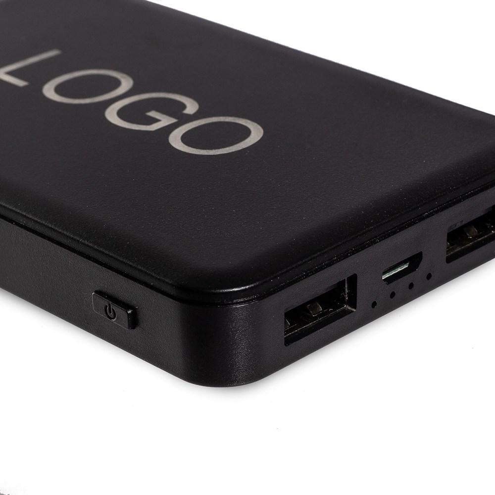 Powerbank LED Kira-Schwarz-5000 mAh