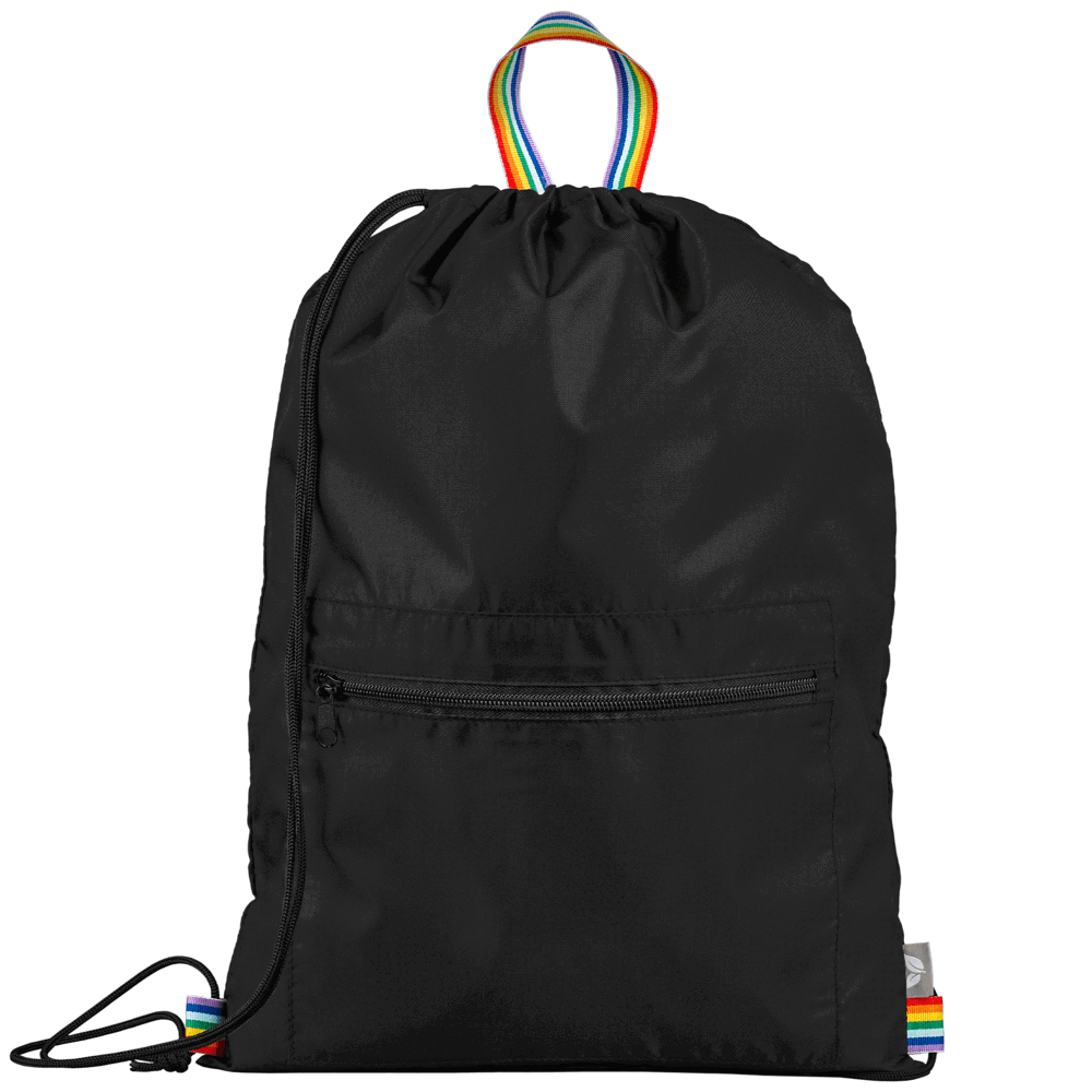 Spectrum Rucksack & Tragetasche aus recyceltem Polyester mit Kordelzug - 8 L