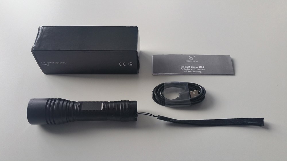 Aufladbare LED Leuchte "Lux Light Charge 300 L"