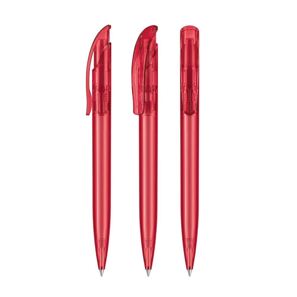 senator® Challenger Clear Druckkugelschreiber - rot 201