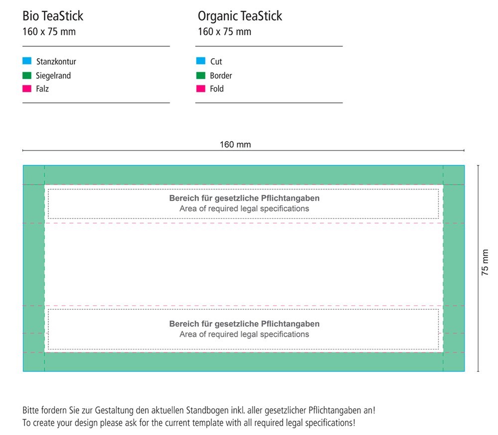 Bio TeaStick - Kräuter Salbei-Thymian - Individ. Design