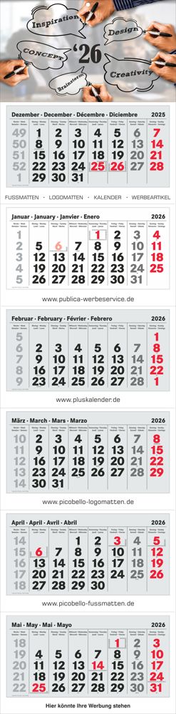 6-Monatskalender PLUS