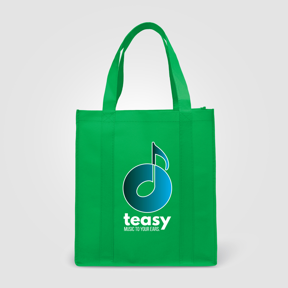 Malaga - Shopping-Tragetasche aus Vliesstoff