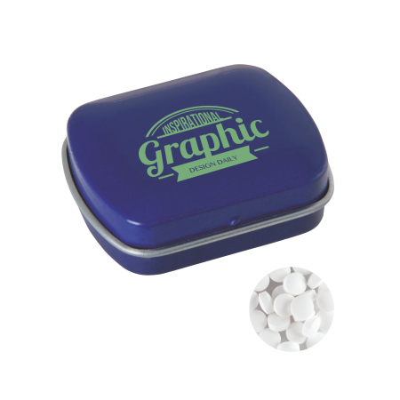Kleine Blechdose mit extra strong Minties `Triangle`