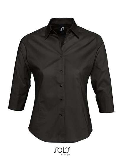 SOL´S - Women´s Stretch-3/4-Sleeve Blouse Effect