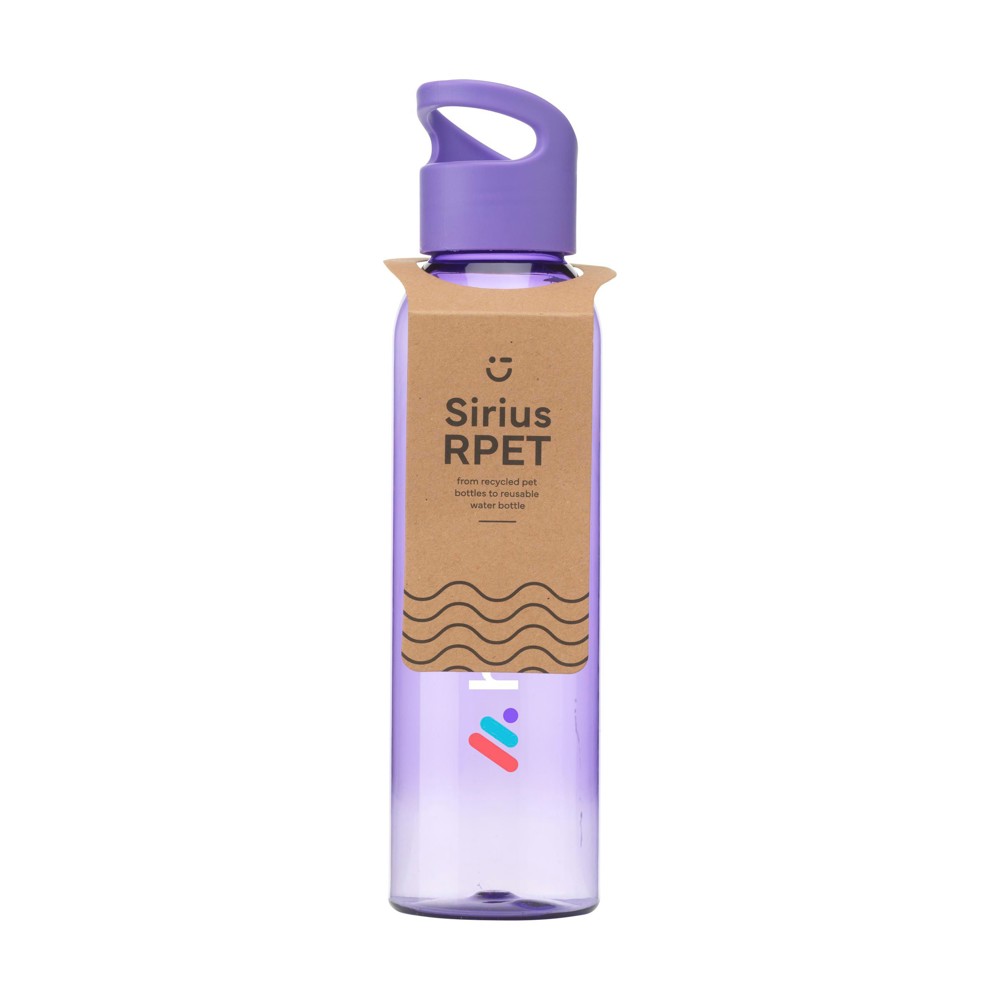 Sirius RCS RPET 650 ml drinking bottle - violett (± PMS 2655)