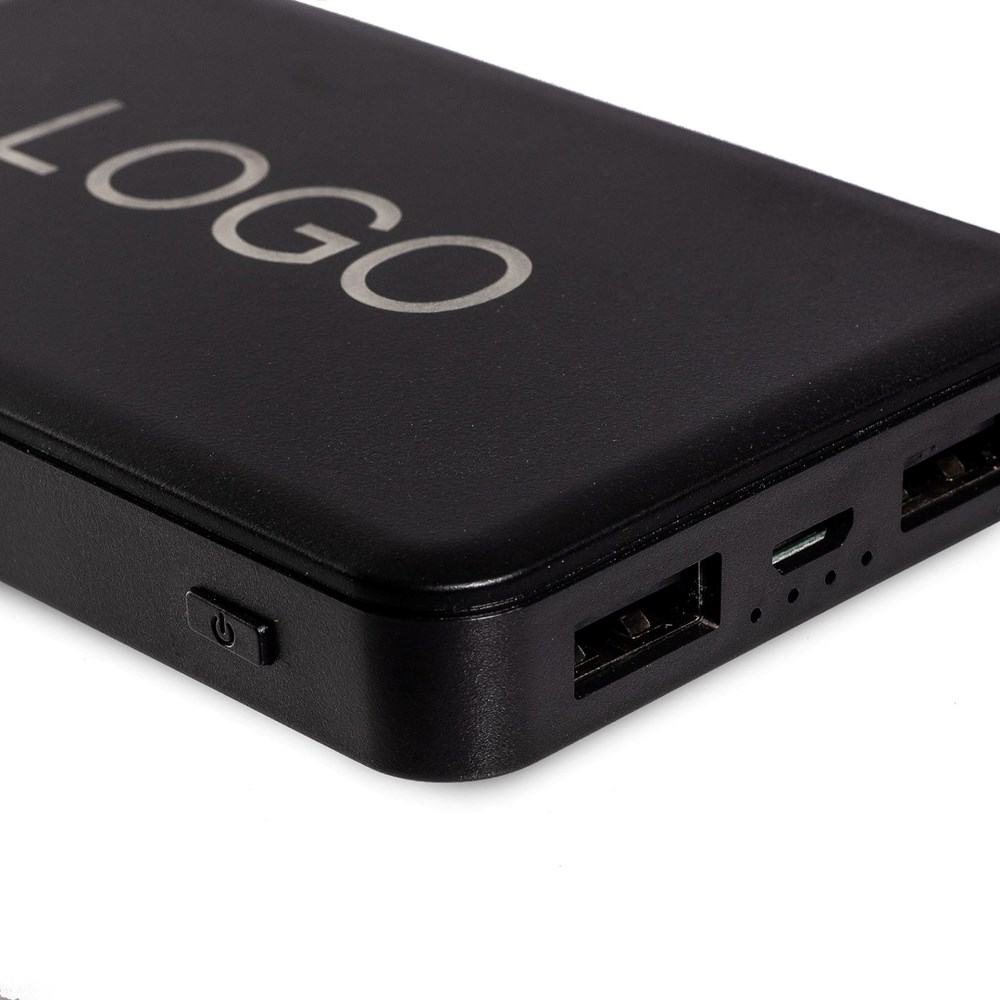 Powerbank LED Kira-Schwarz-5000 mAh